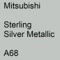 Preview: Mitsubishi, Sterling Silver Metallic, A68.